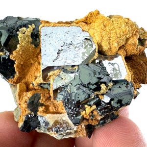 Incredible Galena with Sphalerite and Calcite from Krushev dol mine,Madan,Bulgaria,Mineral,Mineral Collection,Crystal collect N24