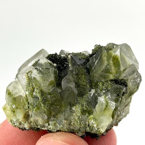 Epidote with Quartz from Hakkari Turkey,Mineral,Collection,Collectibles,Epidote Crystal,Epidote from Turkey,TurkishEpidote N33