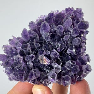 Rare Amethyst with Pyrite from Chala mine Bulgaria,Bulgarian Amethyst,Purple Quartz,Cluster,Specimen,Crystal,Chala mine N72