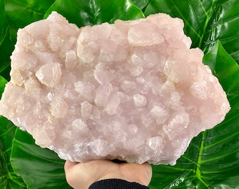 Large Fluorescent Mangano Calcite from Krushev Dol mine,Madan,Bulgaria,Home Decor,Energy Crystal,Pink Calcite,Pink Crystal,Manganoan Calcite