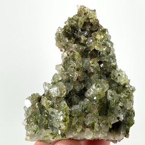 Epidote with Quartz from Hakkari Turkey,Mineral,Collection,Collectibles,Epidote Crystal,Epidote from Turkey,TurkishEpidote N33