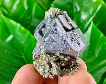 Amazing Galena with Pyrite from Borieva mine ,Madan,Bulgaria,Mineral,Crystal,Home decor,Collection