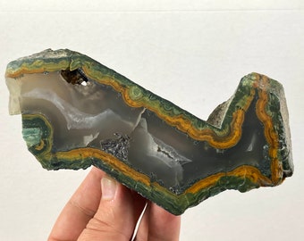 Large polished Orpheus Agate from Bulgaria,Geode agate,Bulgarian Agate,Home Decor,Geode Gift,Agates,Large Agate,Rare Agate,Bulgaria,Mineral