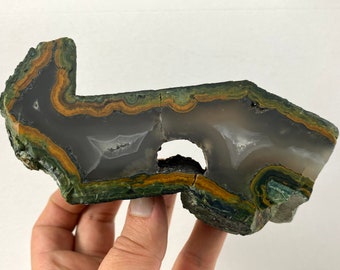 Large polished Orpheus Agate from Bulgaria,Geode agate,Bulgarian Agate,Home Decor,Geode Gift,Agates,Large Agate,Rare Agate,Bulgaria,Minera
