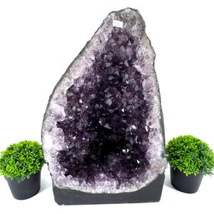 Large Geode Amethyst from Brazil,Geode Amethyst,Big Geode Amethyst Crystal,Mineral Specimen,Purple Quartz,Home Decor,Interior,Amethyst