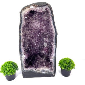 Large Geode Amethyst from Brazil,Geode Amethyst,Big Geode Amethyst Crystal,Mineral Specimen,Purple Quartz,Home Decor,Interior,Amethyst