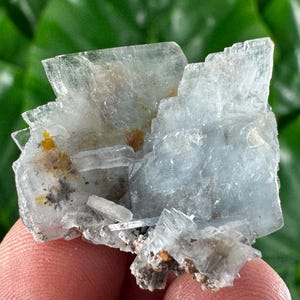 Barite blu dalla miniera di San Jorge, Portman, Cartagena, Spagna, Barite blu, Barite spagnola, Barite blu rara, Barite San Jorge, N1