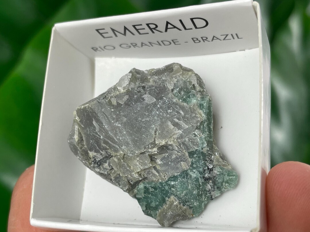 Natural Emerald From Rio Grande, Brazil – Beryl Crystal,mineral ...