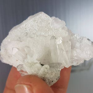 Quartz with Calcite from Bulgaria,Madan,Borieva mine,Minerals,Specimens,Crystals,Natural Mineral, Natural Crystal,Specimen,Crystal Quartz