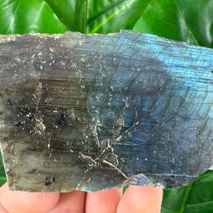 Duży polerowany labradoryt, naturalny kryształ, kryształ energetyczny do wystroju domu, klaster, kryształ labradorytu, minerał labradorytu, specjalny prezent, N1