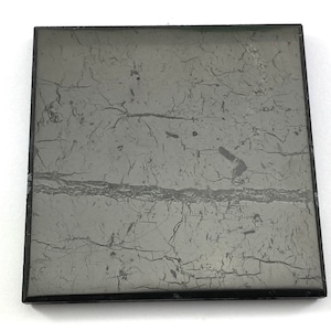 Shungite Tile from Karelia,Russia,Healing Stone Plate,EMF Protection,Energy Tiles,Crystal Karelia,Big Tile Shungite,Healing Shungite,eliteap