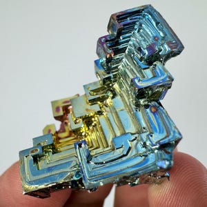 Rainbow Bismuth Cluster,Bismuth Specimen,Bismuth Crystal,Lab Grown Stone,Home Decor, Colourful Crystal,Pieces Bismuth,Bismuth Colourful.