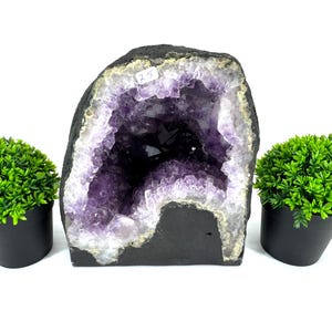 Large Geode Amethyst from Brazil,Geode Amethyst,Big Geode Amethyst Crystal,Mineral Specimen,Purple Quartz,Home Decor,Interior,Amethyst