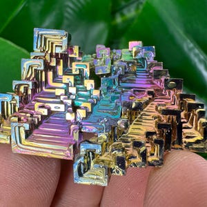 Rainbow Bismuth Cluster,Bismuth Specimen,Bismuth Crystal,Lab Grown Stone,Home Decor, Colourful Crystal,Pieces Bismuth,Bismuth Colourful.N2