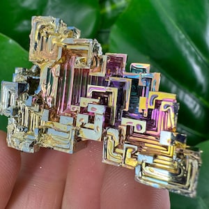 Rainbow Bismuth Cluster,Bismuth Specimen,Bismuth Crystal,Lab Grown Stone,Home Decor, Colourful Crystal,Pieces Bismuth,Bismuth Colourful.N2