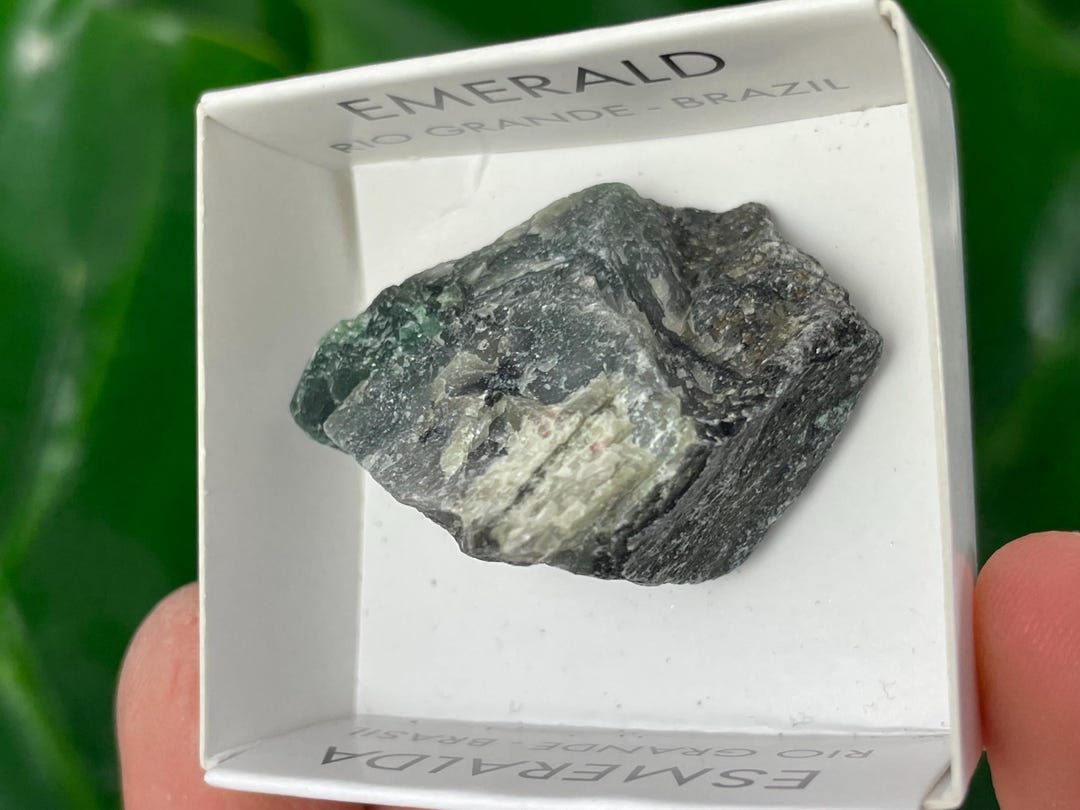 Natural Emerald From Rio Grande, Brazil – Beryl Crystal,mineral ...