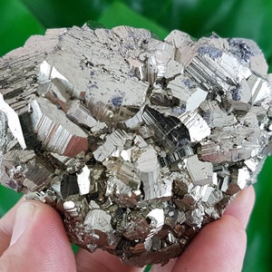 Schöner Lüster Pyrit mit Galenit aus Bulgarien, Pyritkristall, Mineralpyrit, Specimen Pyrit, Cluster Pyrit, Pyrit und Galenit, Galenit