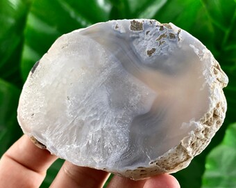 Rare Natural Polished Agate From Bulgaria,geode Agate