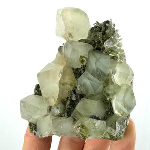 Epidote with Quartz from Hakkari Turkey,Mineral,Collection,Collectibles,Epidote Crystal,Epidote from Turkey,TurkishEpidote N29