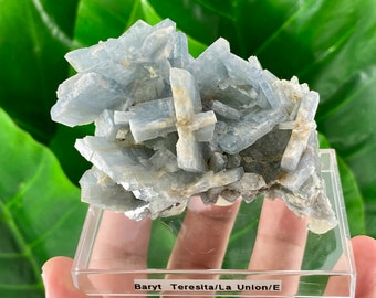 Amazing Blue Baryte from Spain,Mineral Specimen,Blue Barite,Spanish Baryte,Mineral Specimen,Rare Blue Barite, Natural Crystal, Blue Crystal,