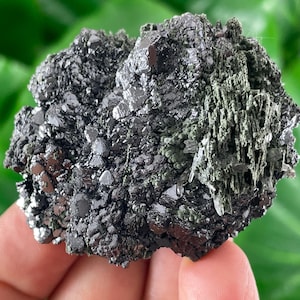 Rare Crystallization Sphalerite with Chlorite from Borieva mine ,Madan,Bulgaria,Mineral,Crystal,Home decor,Collection