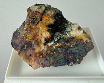 Rare LIBETHENITE from Portugal,Mineral,Specimen,Mineral LIBETHENITE,Crystal LIBETHENITE,Green Libethenite,Libethenite Portugal,