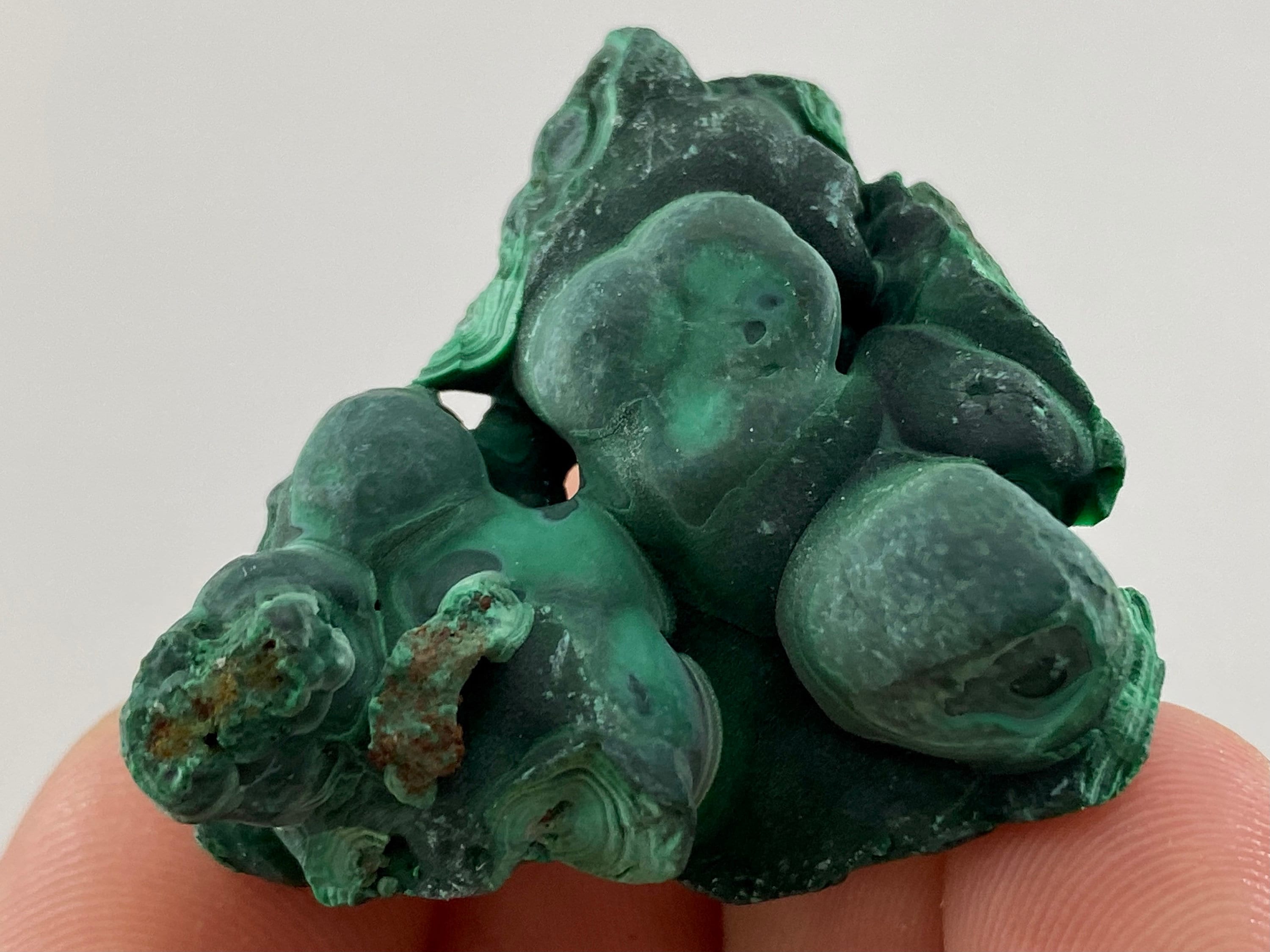 Mini Malachite Crystal from Congo,Minerals and Crystals from
