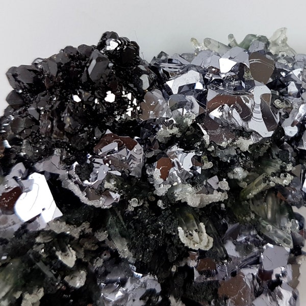 TOP Galena with Sphalerite,Quartz Calcite and Chlorite from Bulgaria,Madan,Borieva mine