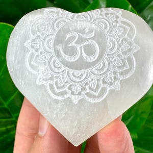 Cadeau spécial coeur de sélénite, décoration, sélénite curative, énergie forte, minéraux et cristaux de charge
