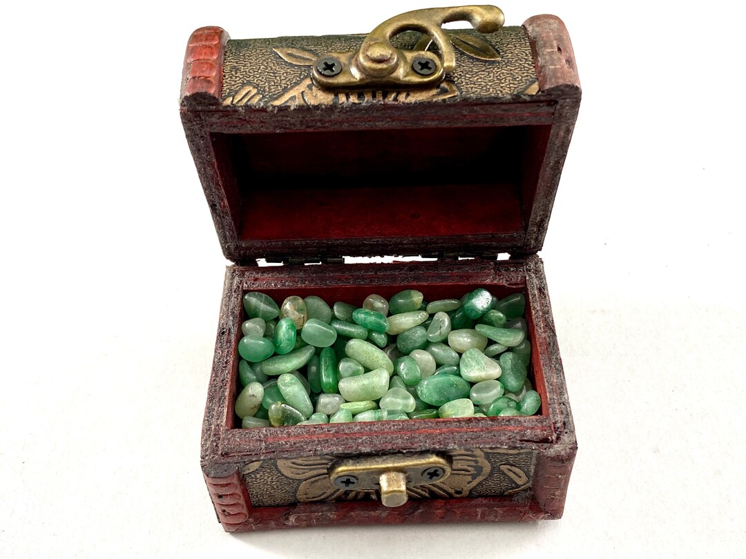 コレクション TREASURE STONE One Chest Full of the Green Aventurine,chest Treasures of the