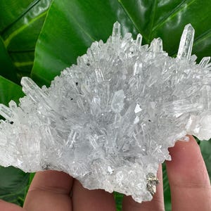 Transparent Quartz from Borieva mine,Madan,Bulgaria,,Mineral,Specimen,Calcite Collector’s,minerals,N522