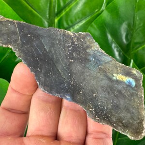 Duży polerowany labradoryt, naturalny kryształ, kryształ energetyczny do wystroju domu, klaster, kryształ labradorytu, minerał labradorytu, specjalny prezent, N1