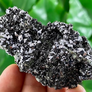 Mirror Galena and Sphalerite from Bulgaria,Natural Mineral,Specimen,Cluster,Crystal,Natural Crystal,Specimen,Galena Crystal,Mineral Specimen