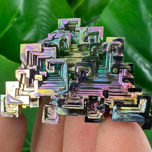Rainbow Bismuth Cluster,Bismuth Specimen,Bismuth Crystal,Lab Grown Stone,Home Decor, Colourful Crystal,Pieces Bismuth,Bismuth Colourful.N2