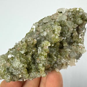 Epidote with Quartz from Hakkari Turkey,Mineral,Collection,Collectibles,Epidote Crystal,Epidote from Turkey,TurkishEpidote N39