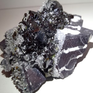 Sphalerite,Galena, Chalcopyrite,Quartz,Boriieva mine Madan ore field, Rhodope Mts, Smolyan Oblast, Bulgaria