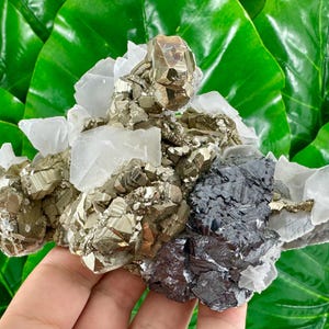 Aesthetic Pyrite with Sphalerite and Calcite from Trepca,Kosovo,Trepca Stari Trg Mine,Trepca complex,Mitrovica,N561