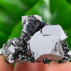 Mirror cubes Galena with Calcite,Sphalerite from Borieva mine,Madan,Bulgaria,Mineral Specimen,Mineral Collection,Crystal collection,N18