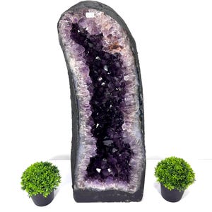 Large Geode Amethyst from Brazil,Geode Amethyst,Big Geode Amethyst Crystal,Mineral Specimen,Purple Quartz,Home Decor,Interior,Amethyst