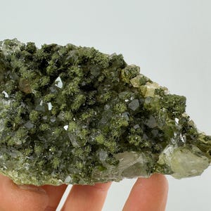 Epidote with Quartz from Hakkari Turkey,Mineral,Collection,Collectibles,Epidote Crystal,Epidote from Turkey,TurkishEpidote N29