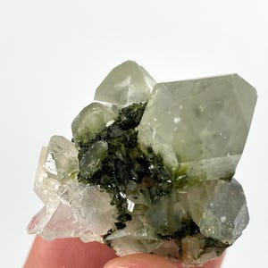 Epidote with Quartz from Hakkari Turkey,Mineral,Collection,Collectibles,Epidote Crystal,Epidote from Turkey,TurkishEpidote N33