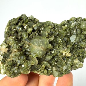Epidote with Quartz from Hakkari Turkey,Mineral,Collection,Collectibles,Epidote Crystal,Epidote from Turkey,TurkishEpidote N39