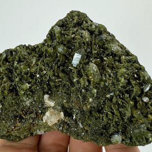 Epidote with Quartz from Hakkari Turkey,Mineral,Collection,Collectibles,Epidote Crystal,Epidote from Turkey,TurkishEpidote N25