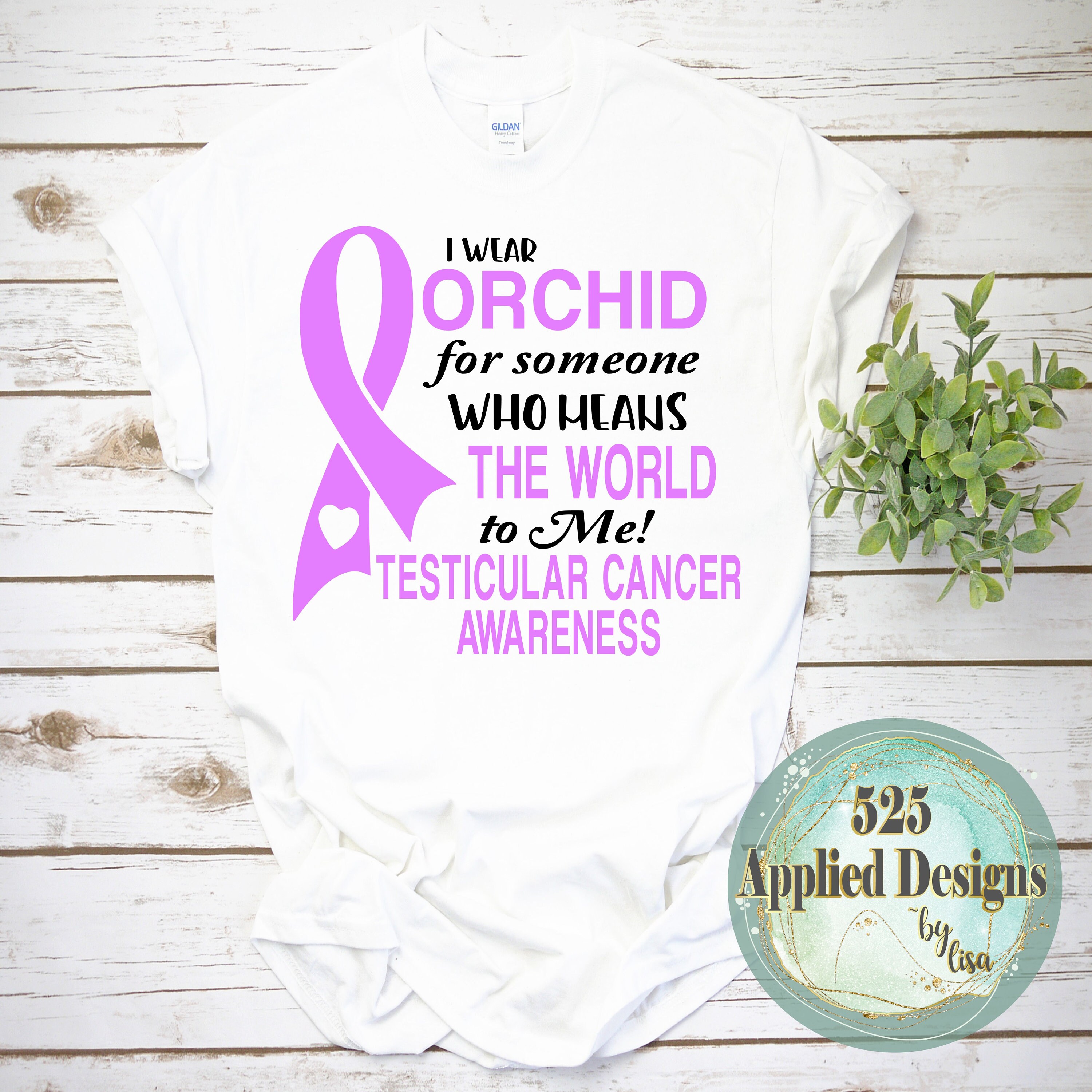 Conciencia sobre el cáncer testicular Llevo archivo de corte de orquídeas,  silueta, cricut, SVG, Jpg, PNG, sublimación, Dtf, 525 diseños aplicados -  Etsy México, image size:3000x3000