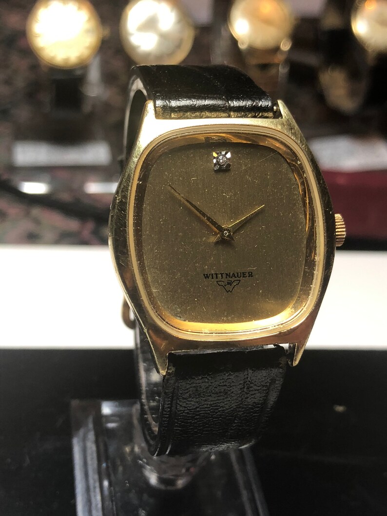 Longines Wittnauer VINTAGE WOMENS WATCH single Diamond on Etsy