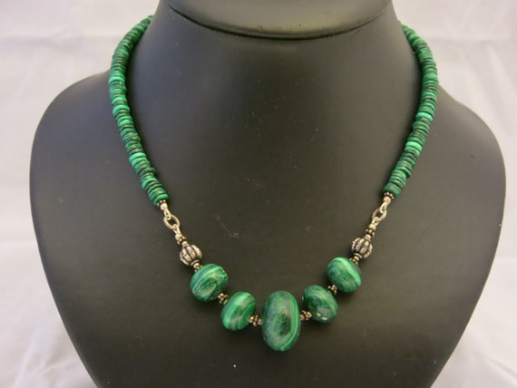 Malachite Gemstone Necklace