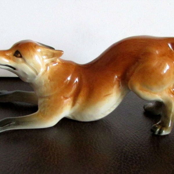 Fox Forest Animaux sauvages Bête figurine en porcelaine Souvenirs réalistes porcelaine souvenir faite à la main