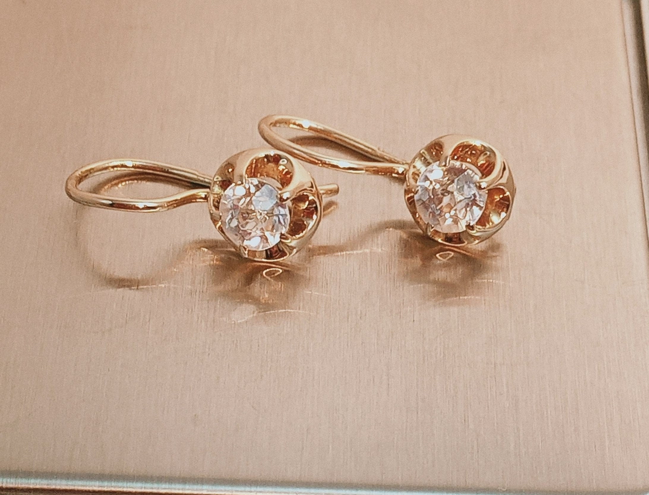 Earrings Russian Jewelry Art Granatit Stone Russian Traditions Etsy