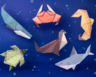 Hapray Kit origami per bambini 152 fogli origami a doppia faccia con 72 modelli, 