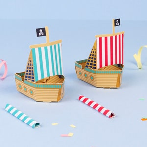 Create Your Own Pirate Blow Boats
